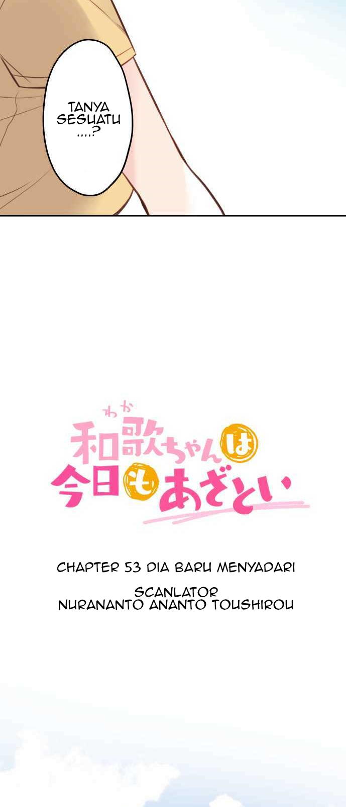 Waka-chan Is Flirty Again Chapter 53 Gambar 3