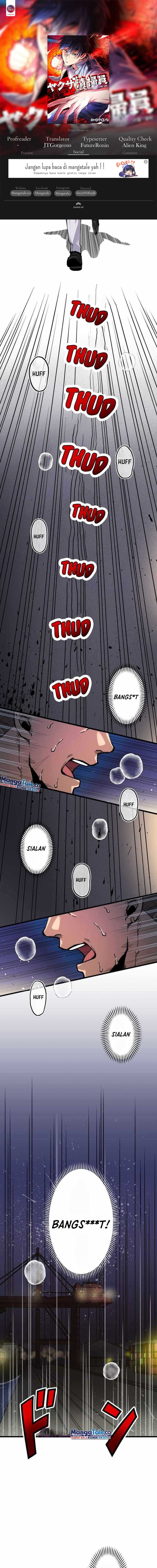 Baca Komik Yakuza Cleaner Chapter 1 Gambar 1