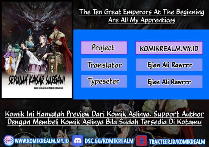 Baca Komik The Ten Great Emperors Are All My Disciples Chapter 21 Gambar 1