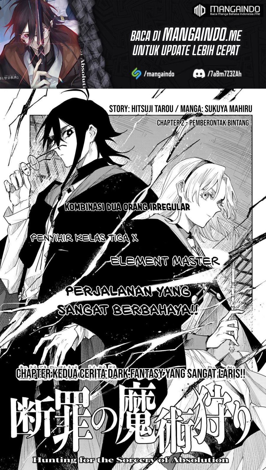 Baca Manga Danzai no Majutsugari Chapter 2.1 Gambar 2