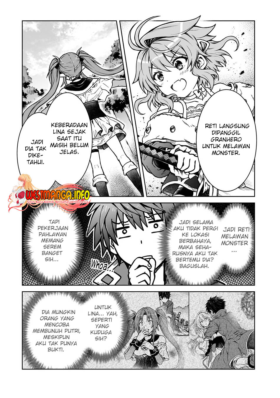 D Rank Adventurer Invited By A Brave Party, And The Stalking Princess Chapter 17 Gambar 14