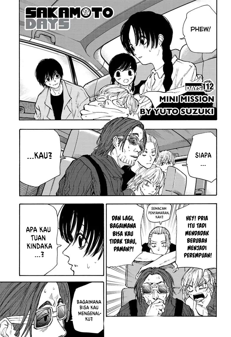 Baca Manga Sakamoto Days Chapter 112 Gambar 2