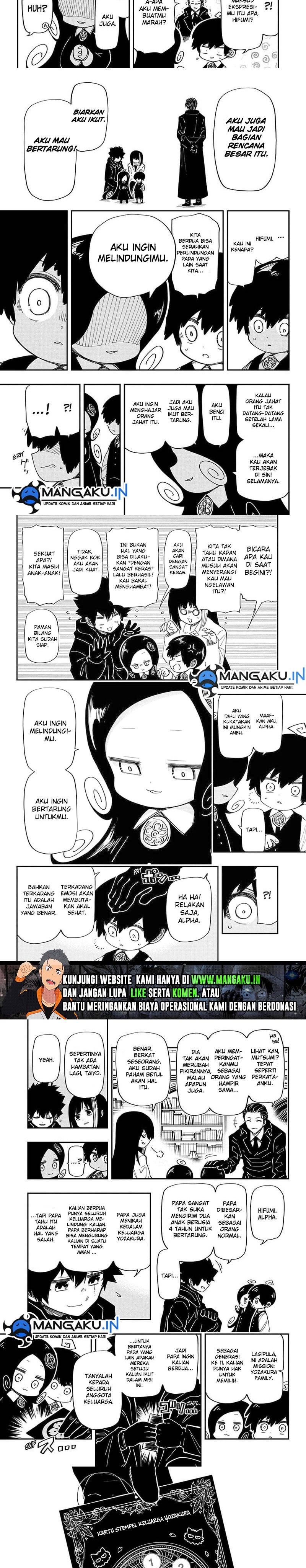 Mission: Yozakura Family Chapter 177 Gambar 4