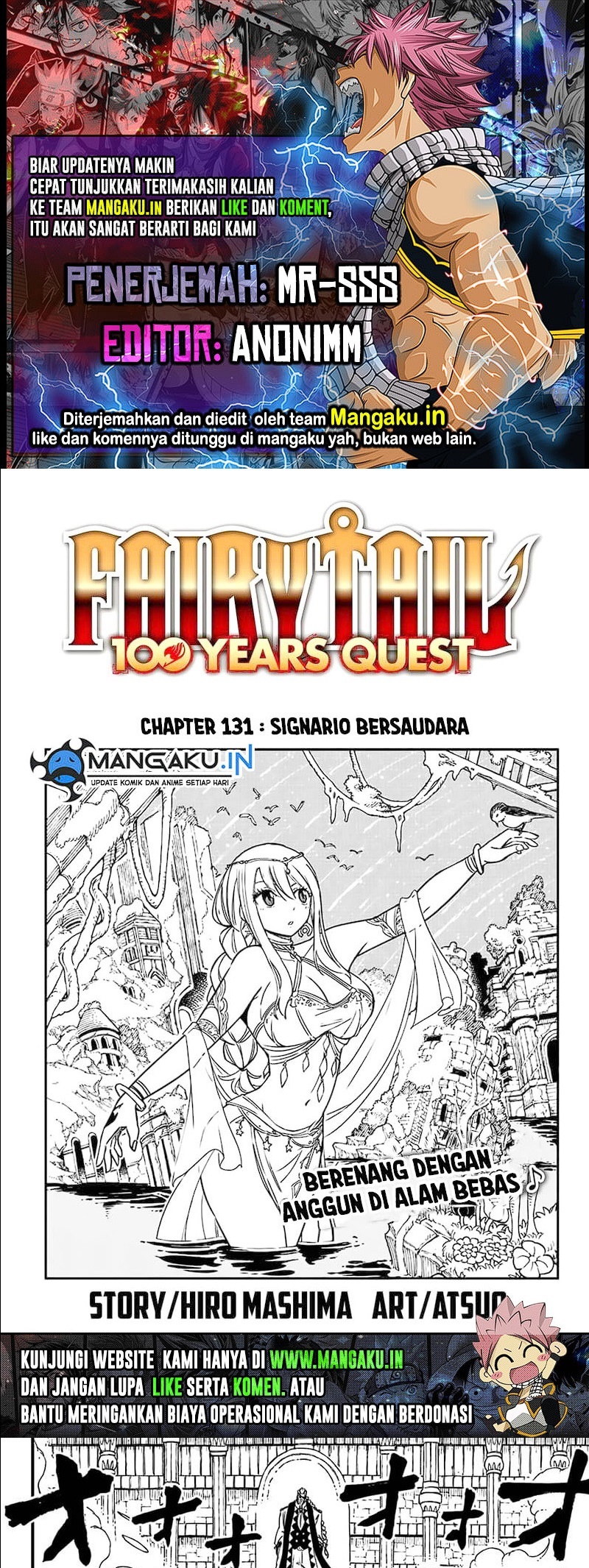 Baca Komik Fairy Tail: 100 Years Quest Chapter 131 Gambar 1
