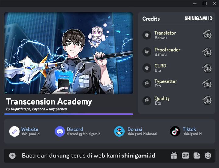 Baca Komik Transcension Academy Chapter 58 Gambar 1