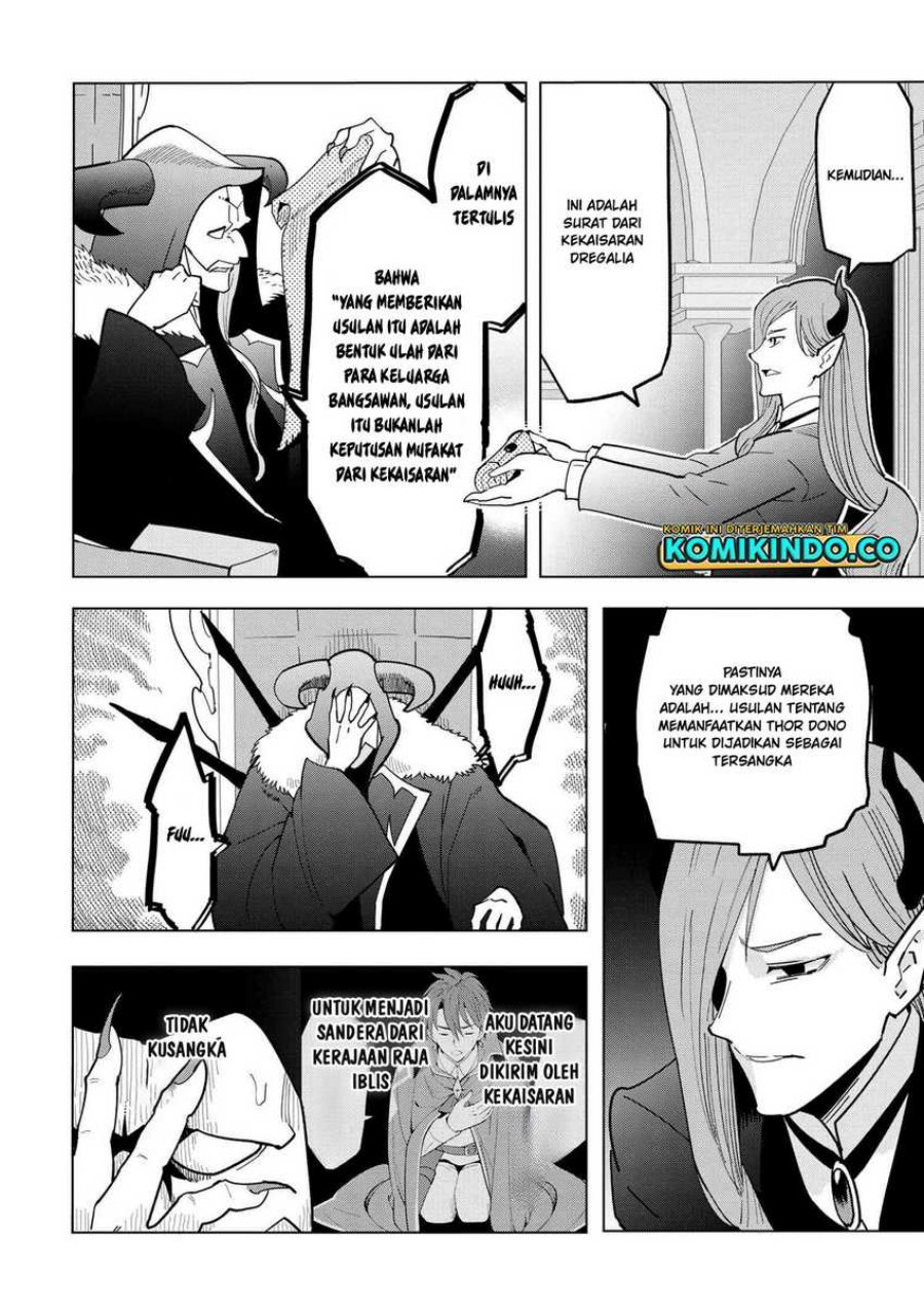 Souzou Renkinjutsushi wa Jiyuu wo Ouka suru: Kokyou wo Tsuihou saretara, Maou no Ohizamoto de Chouzetsu Kouka no Magic Item Tsukuri-houdai ni Narimashita Chapter 11.2 Gambar 4