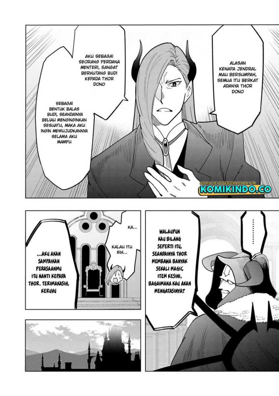 Souzou Renkinjutsushi wa Jiyuu wo Ouka suru: Kokyou wo Tsuihou saretara, Maou no Ohizamoto de Chouzetsu Kouka no Magic Item Tsukuri-houdai ni Narimashita Chapter 11.2 Gambar 8