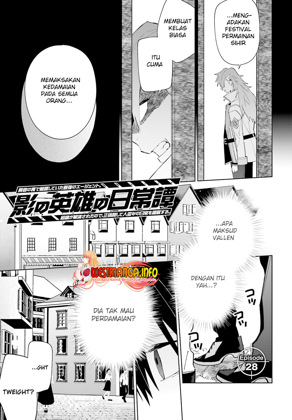 Baca Manga Kage no Eiyuu no Nichijou-tan Chapter 28 Gambar 2