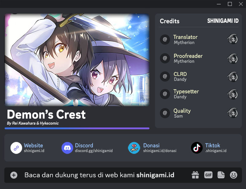 Baca Komik Demons’ Crest Chapter 26 Gambar 1