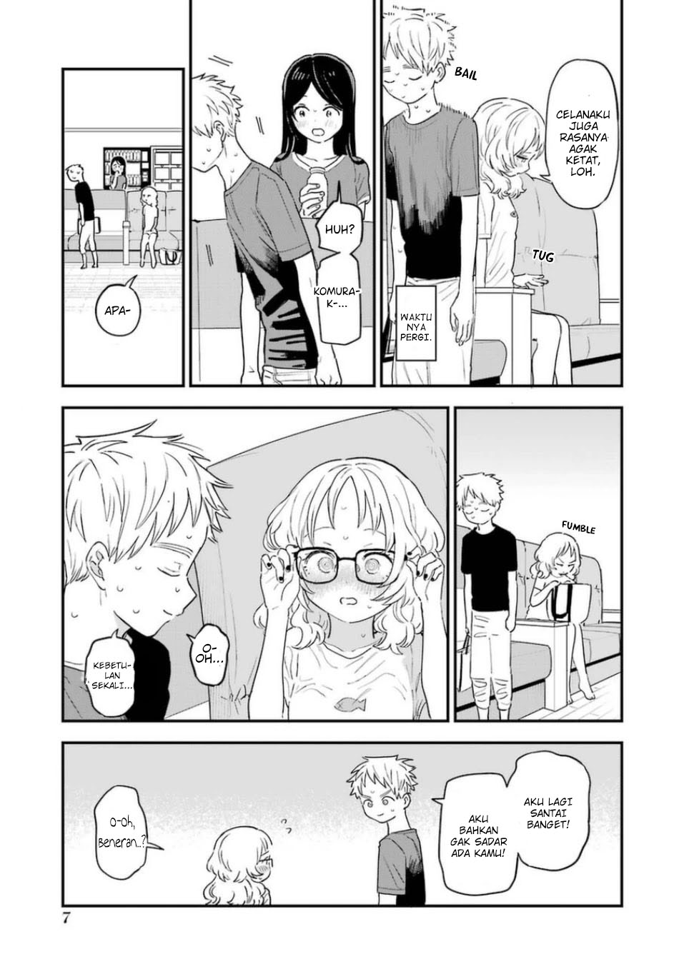 Sukinako ga Megane wo Wasureta Chapter 75 Gambar 10