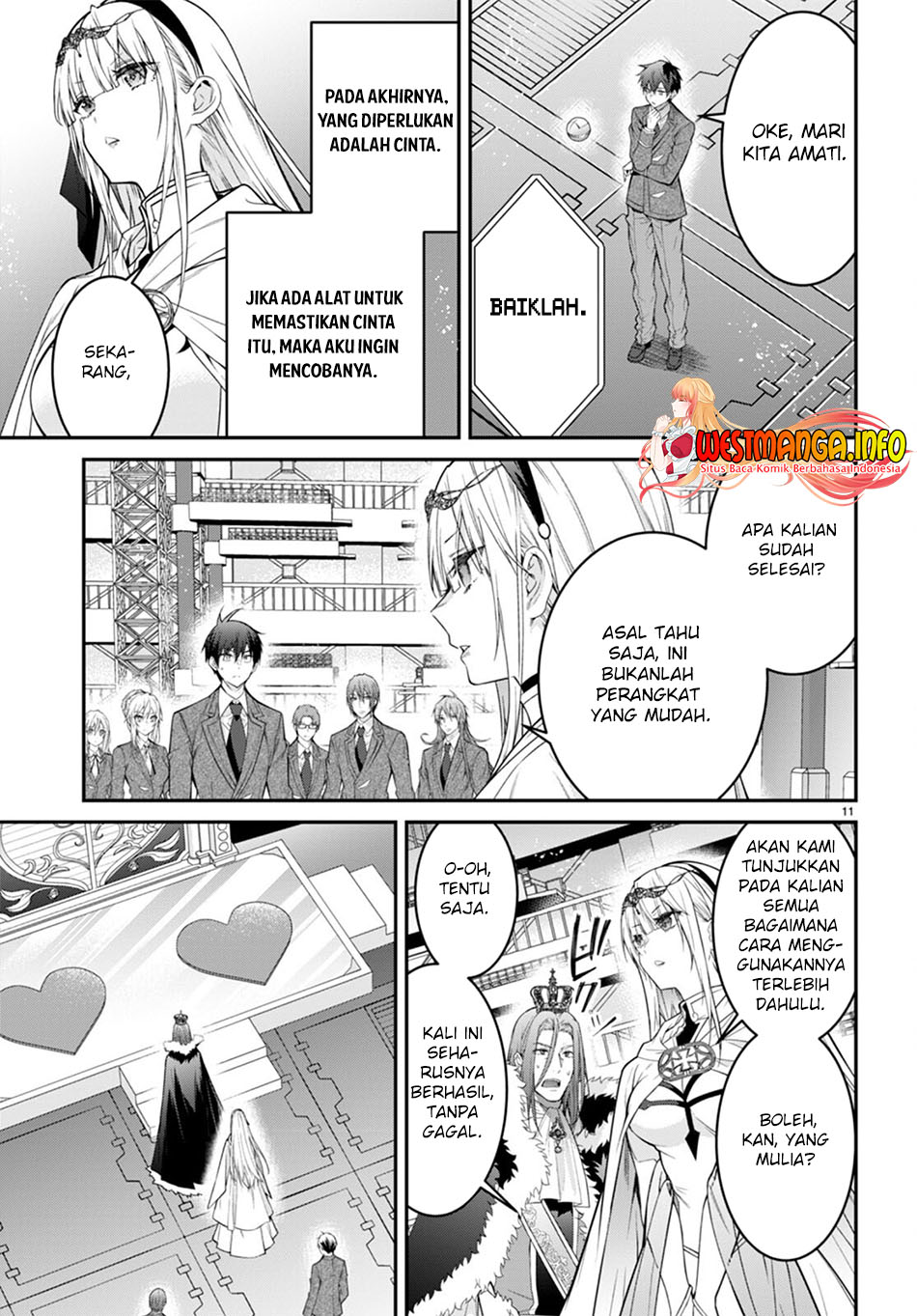 Otome Game Sekai wa Mob ni Kibishii Sekai Desu Chapter 54 Gambar 13