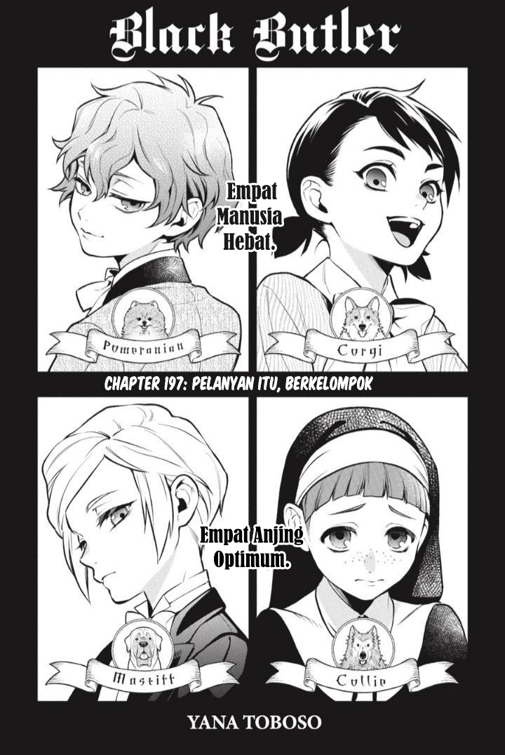 Kuroshitsuji Chapter 197 Gambar 3