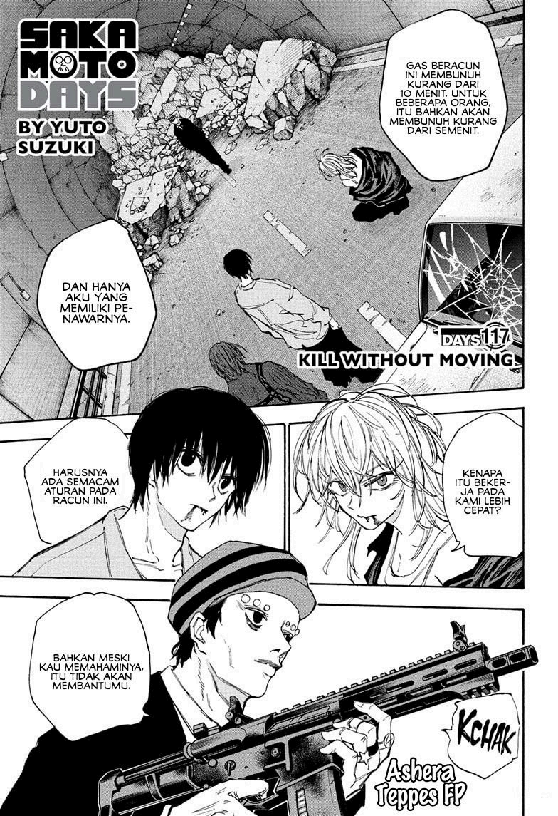 Baca Manga Sakamoto Days Chapter 117 Gambar 2