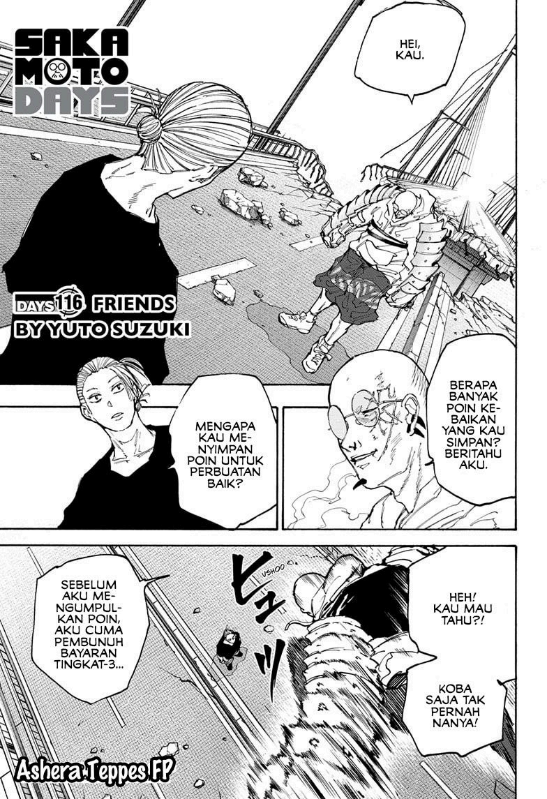 Baca Manga Sakamoto Days Chapter 116 Gambar 2