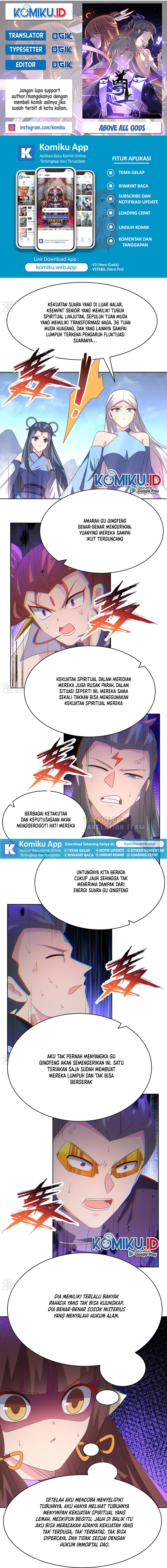 Baca Komik Above All Gods Chapter 419 Gambar 1