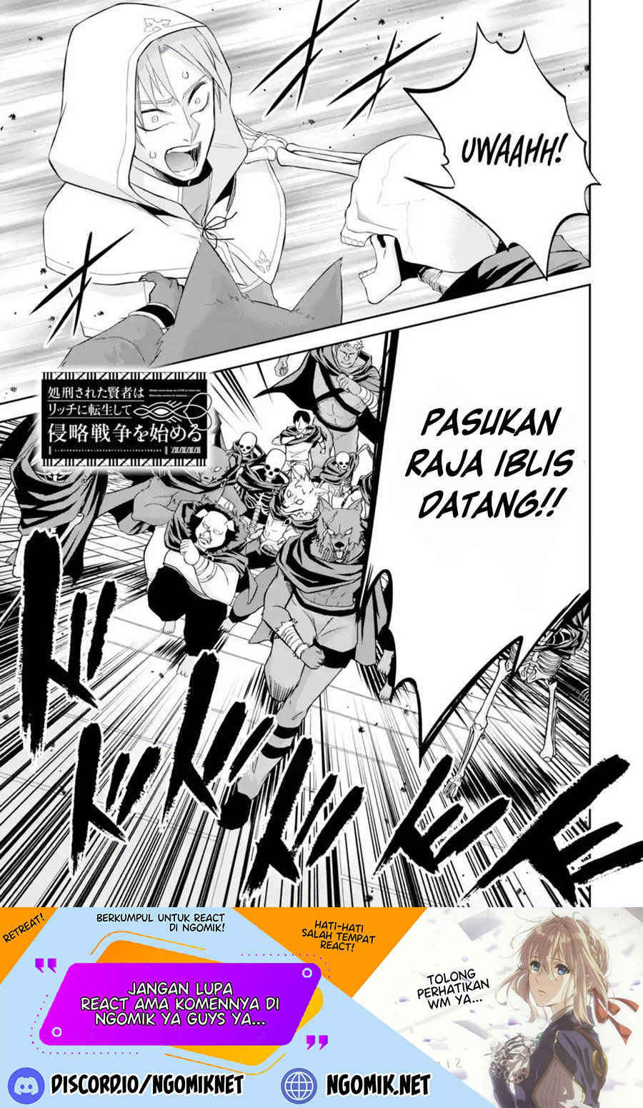 Baca Manga The Executed Sage is Reincarnated as a Lich and Starts an All-Out War Chapter 22 Gambar 2
