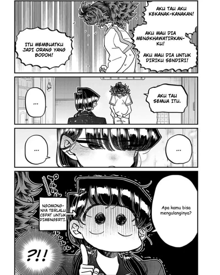 Komi-san wa Komyushou Desu Chapter 402 Gambar 28