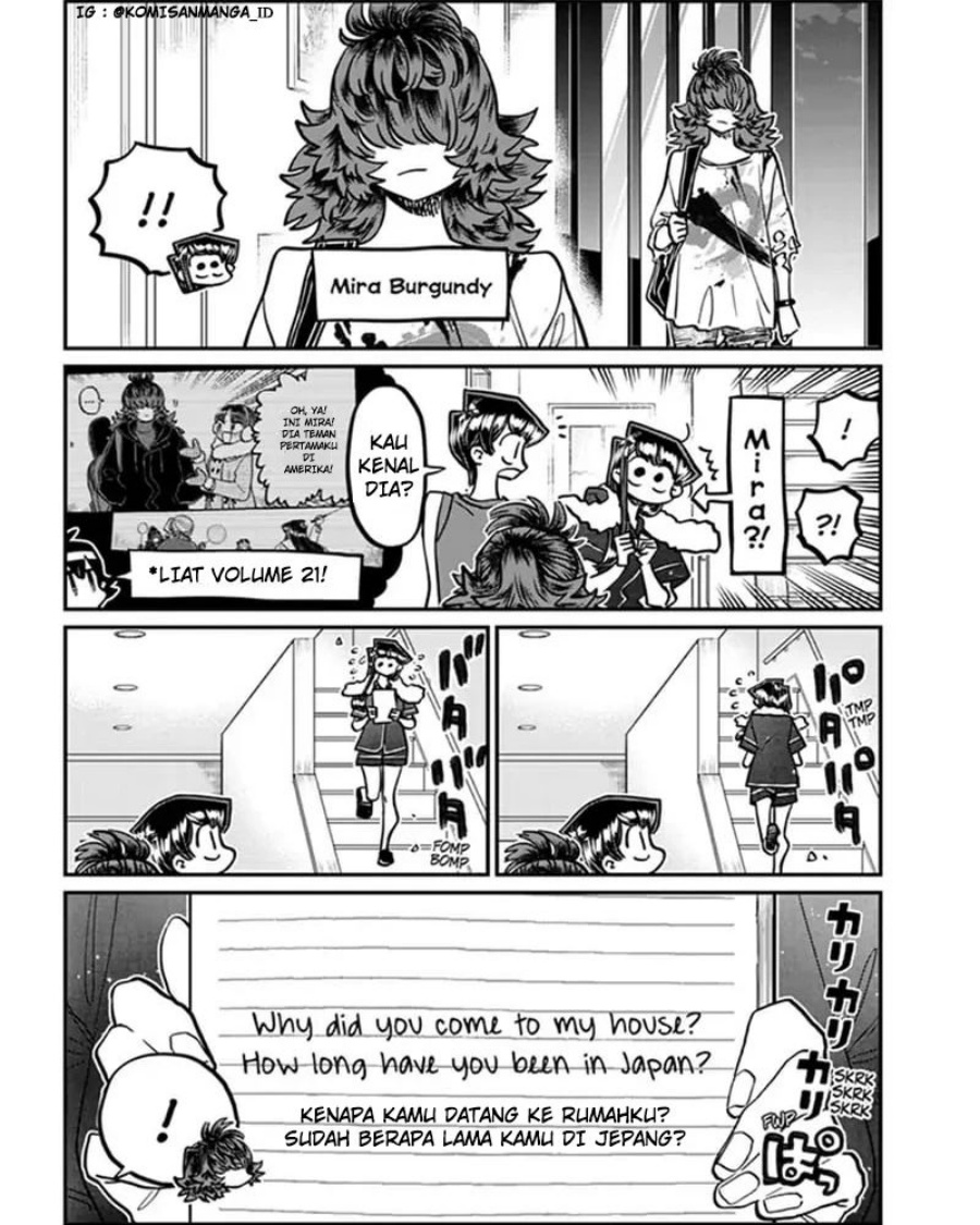 Komi-san wa Komyushou Desu Chapter 402 Gambar 4