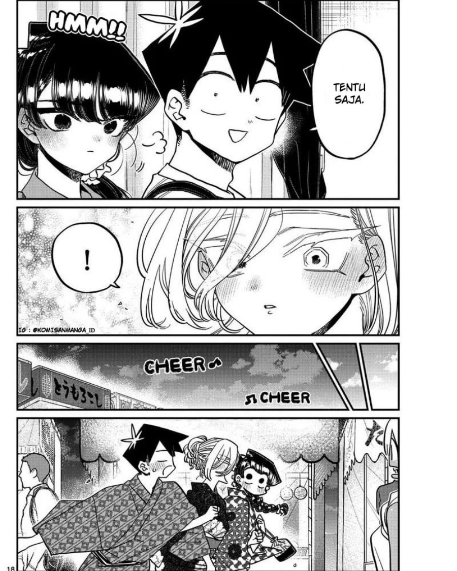 Komi-san wa Komyushou Desu Chapter 400 Gambar 36