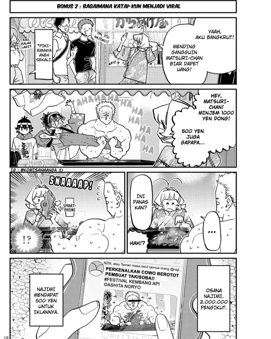 Komi-san wa Komyushou Desu Chapter 398 Gambar 36