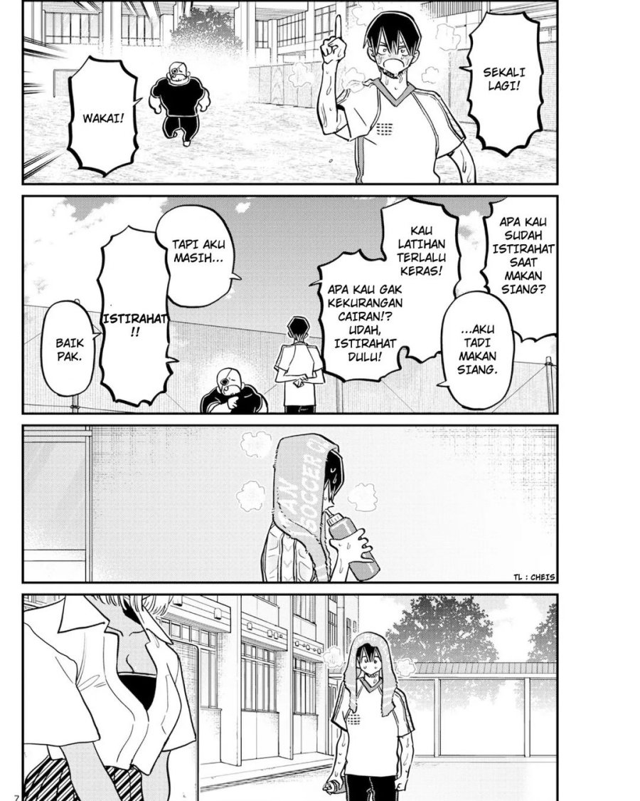 Komi-san wa Komyushou Desu Chapter 397 Gambar 7