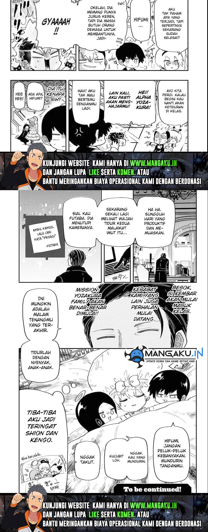 Mission: Yozakura Family Chapter 179 Gambar 6