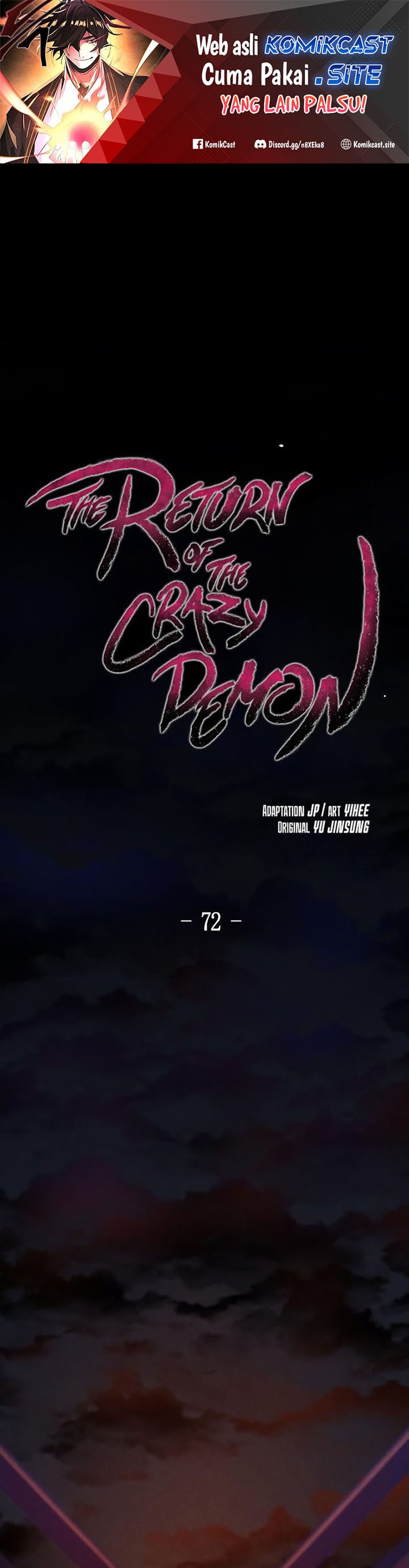 Baca Manhwa Return of the Mad Demon Chapter 72 Gambar 2