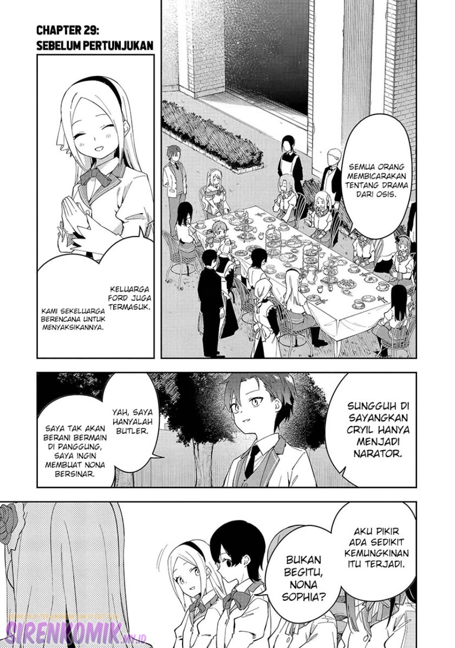 Baca Manga Akuyaku Reijou no Shitsuji-sama Hametsu Flag wa Ore ga Tsubusasete itadakimasu Chapter 29 Gambar 2