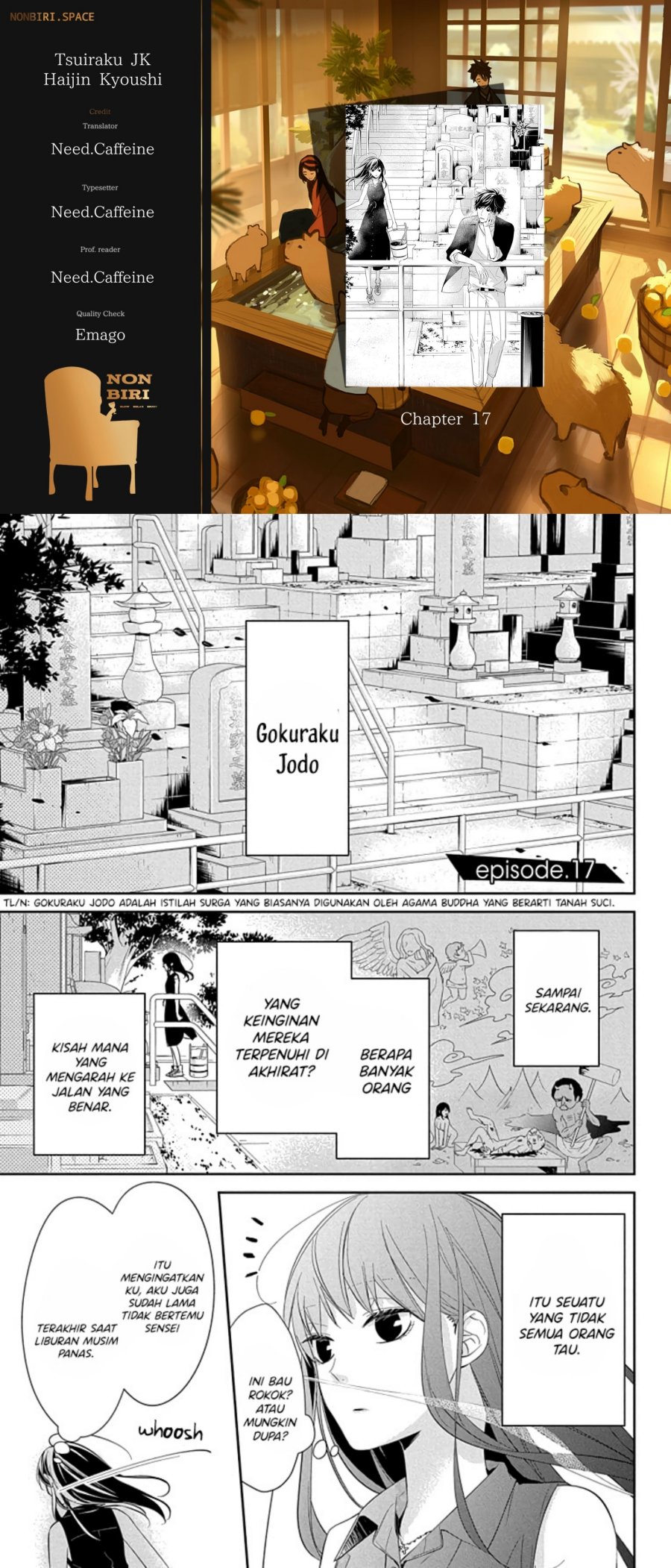 Baca Komik Tsuiraku JK to Haijin Kyoushi Chapter 17 Gambar 1