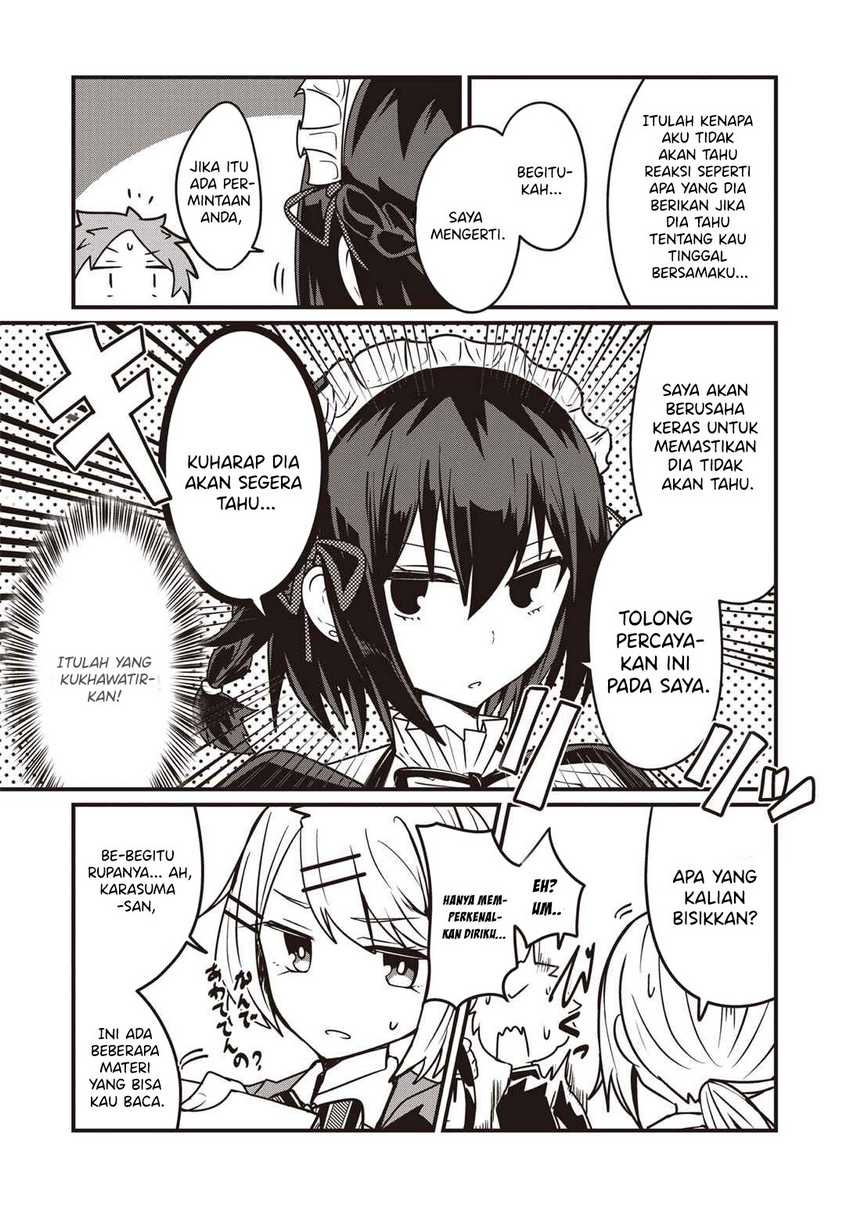 Kokoro no Koe ga Moreyasui Maid-san Chapter 3 Gambar 13