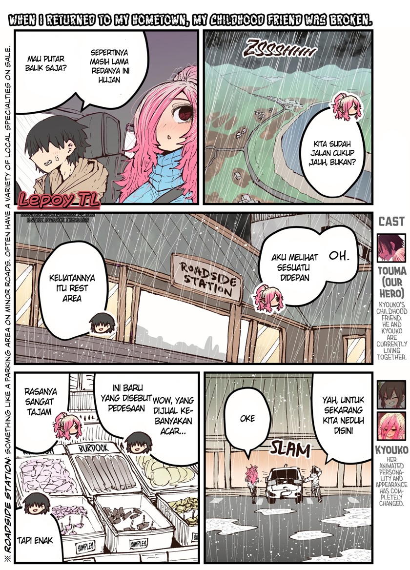 Baca Komik When I Returned to My Hometown, My Childhood Friend was Broken Chapter 36 Gambar 1