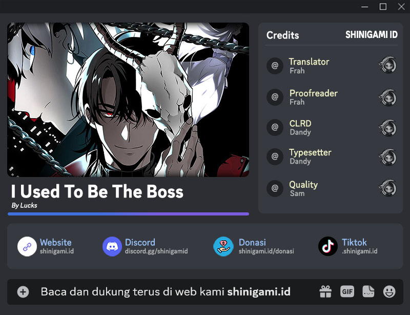 Baca Komik I Used To Be The Boss Chapter 31 Gambar 1