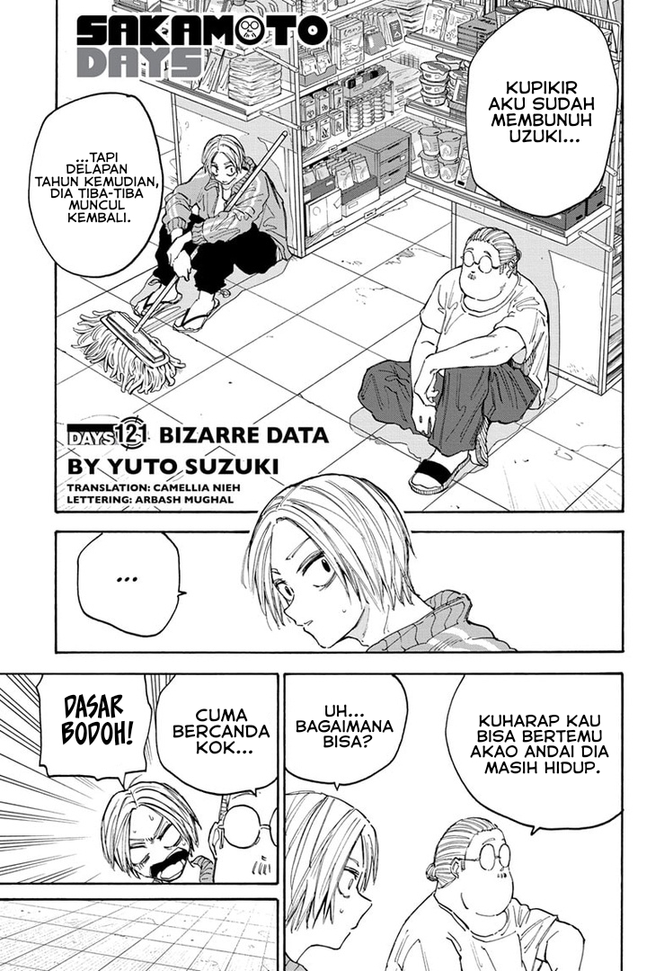 Baca Manga Sakamoto Days Chapter 121 Gambar 2