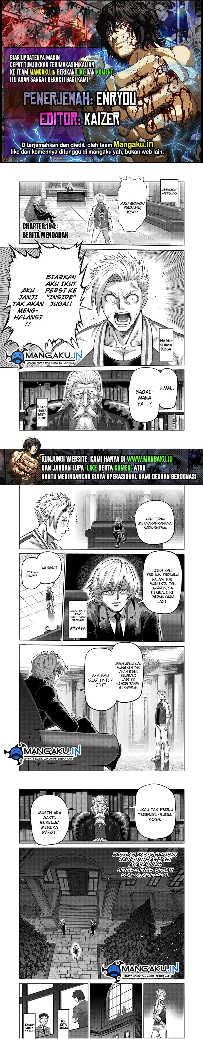 Baca Komik Kengan Omega Chapter 194 Gambar 1