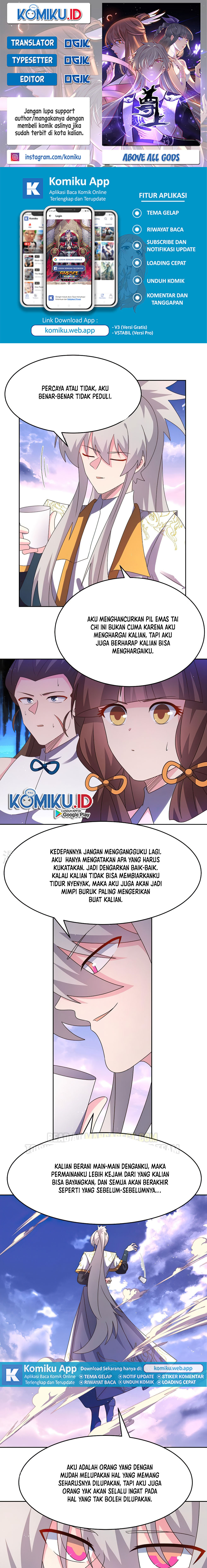 Baca Komik Above All Gods Chapter 427 Gambar 1