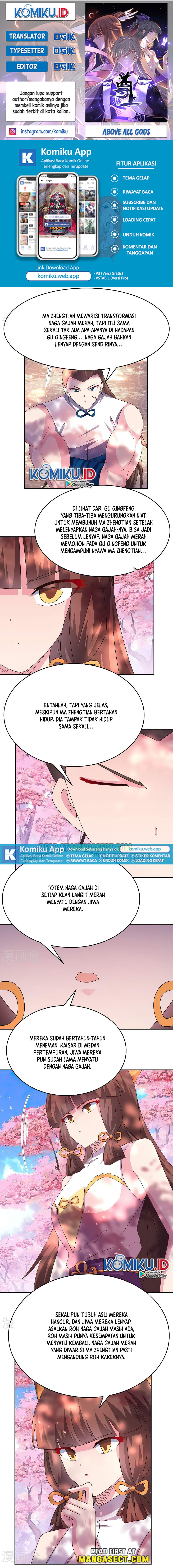 Baca Komik Above All Gods Chapter 439 Gambar 1