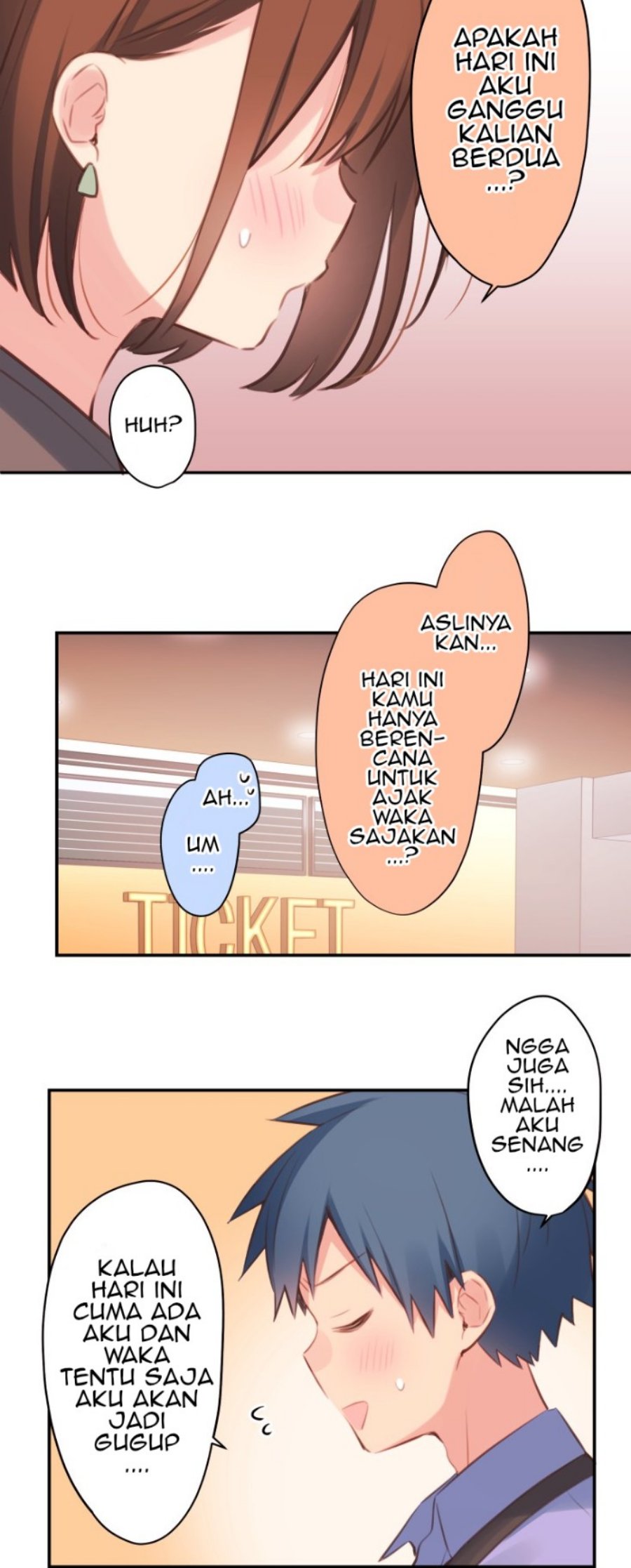 Waka-chan Is Flirty Again Chapter 76 Gambar 35