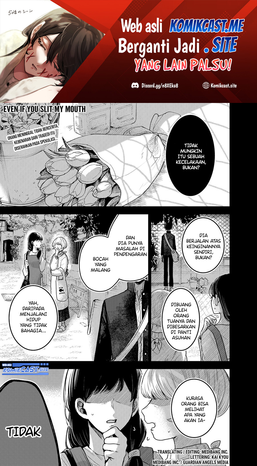 Baca Manga Kuchi ga Saketemo Kimi ni wa Chapter 58 Gambar 2