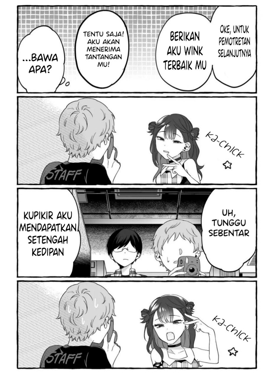 Damedol to Sekai ni Hitori Dake no Fan (Serialization)  Chapter 2 bahasa Indonesia Gambar 12