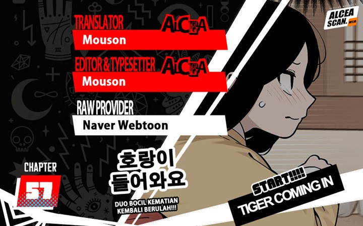 Baca Komik Tiger Coming In Chapter 57 Gambar 1