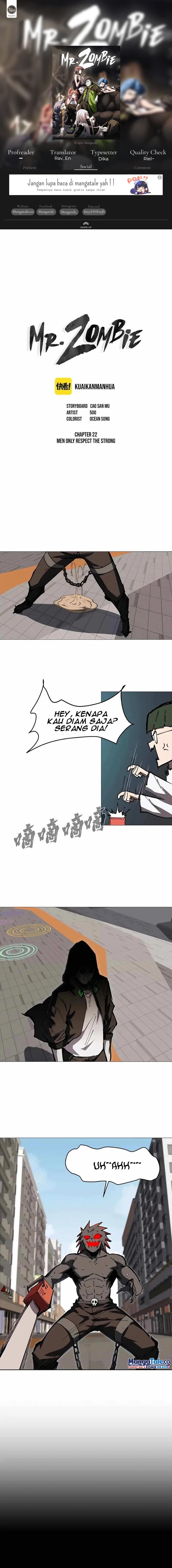 Baca Komik Mr. Zombie Chapter 22 Gambar 1