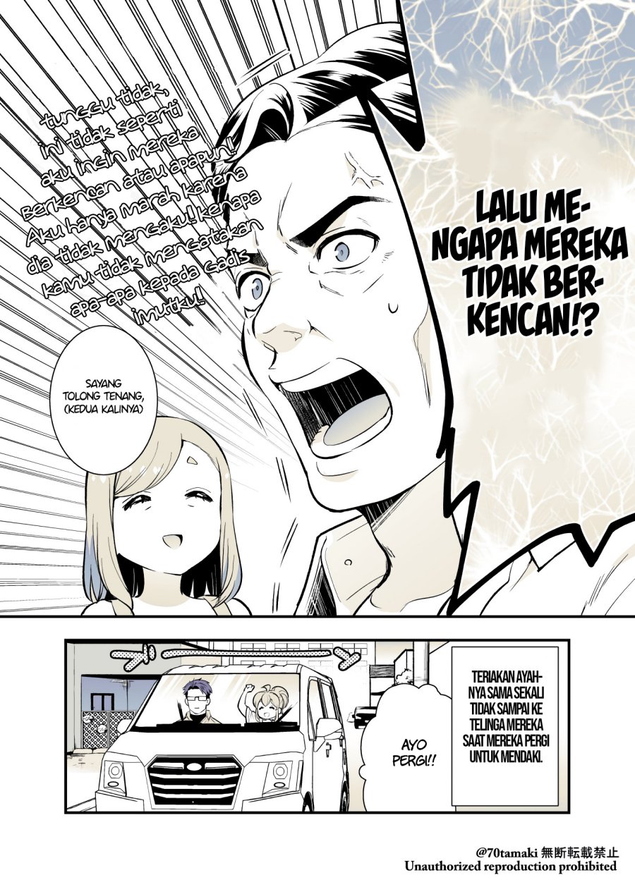 Osananajimi ga Hisabisa ni Saikai Shitara Otagai Kyonyuu ni Natteta Chapter 38 Gambar 6