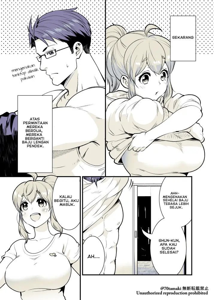 Baca Manga Osananajimi ga Hisabisa ni Saikai Shitara Otagai Kyonyuu ni Natteta Chapter 18 Gambar 2