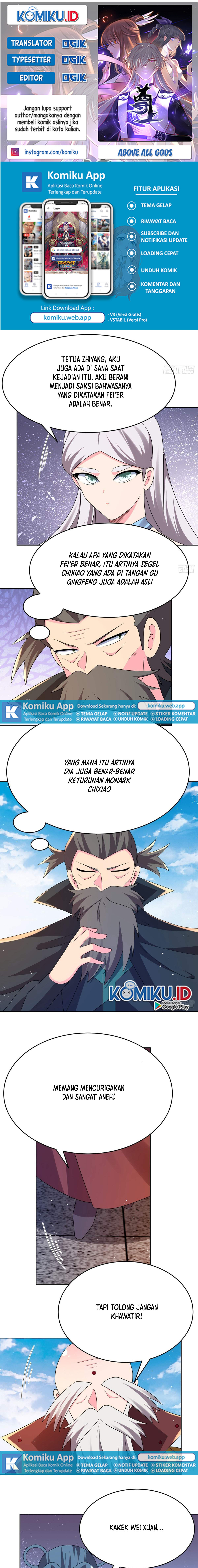 Baca Komik Above All Gods Chapter 442 Gambar 1