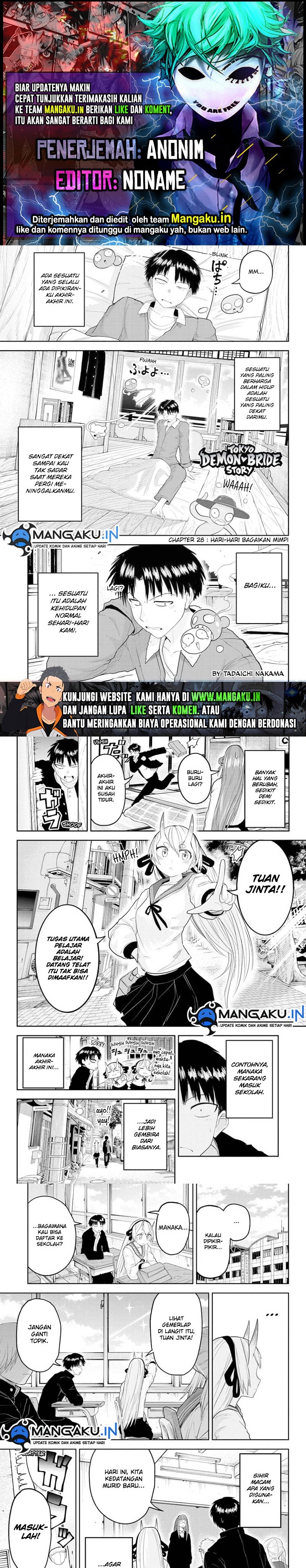 Baca Komik Dai Tokyo Oniyome-den Chapter 28 Gambar 1