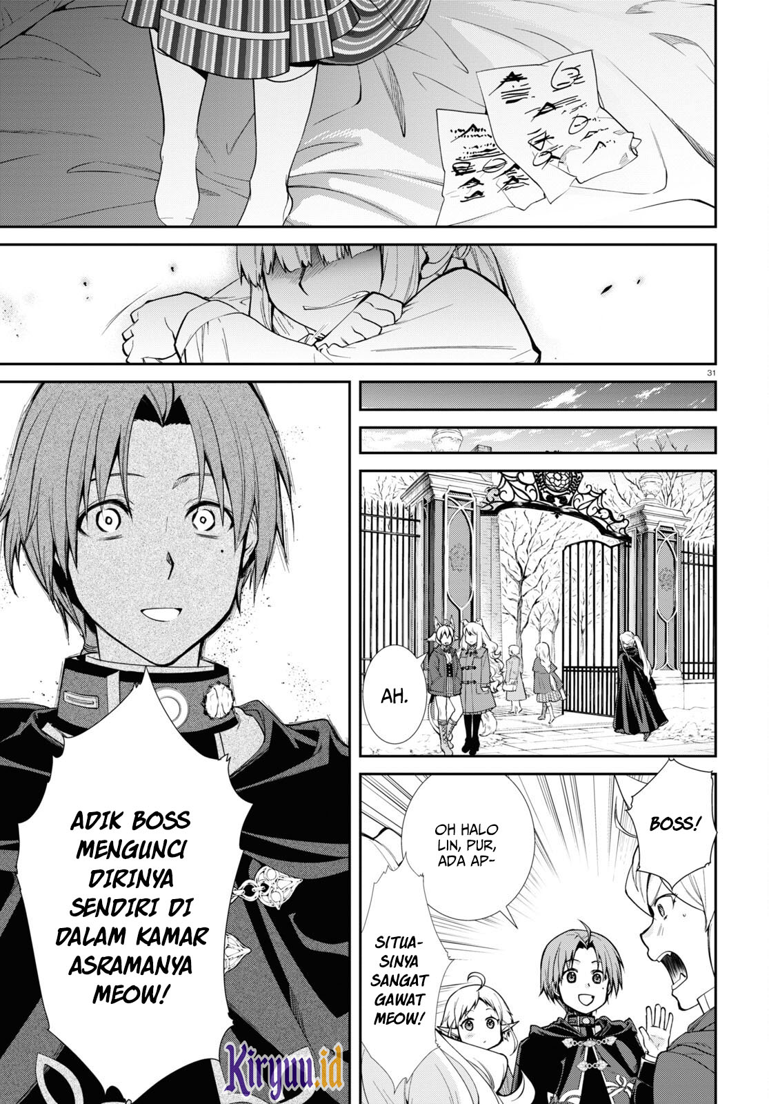 Mushoku Tensei: Isekai Ittara Honki Dasu Chapter 91 Gambar 33