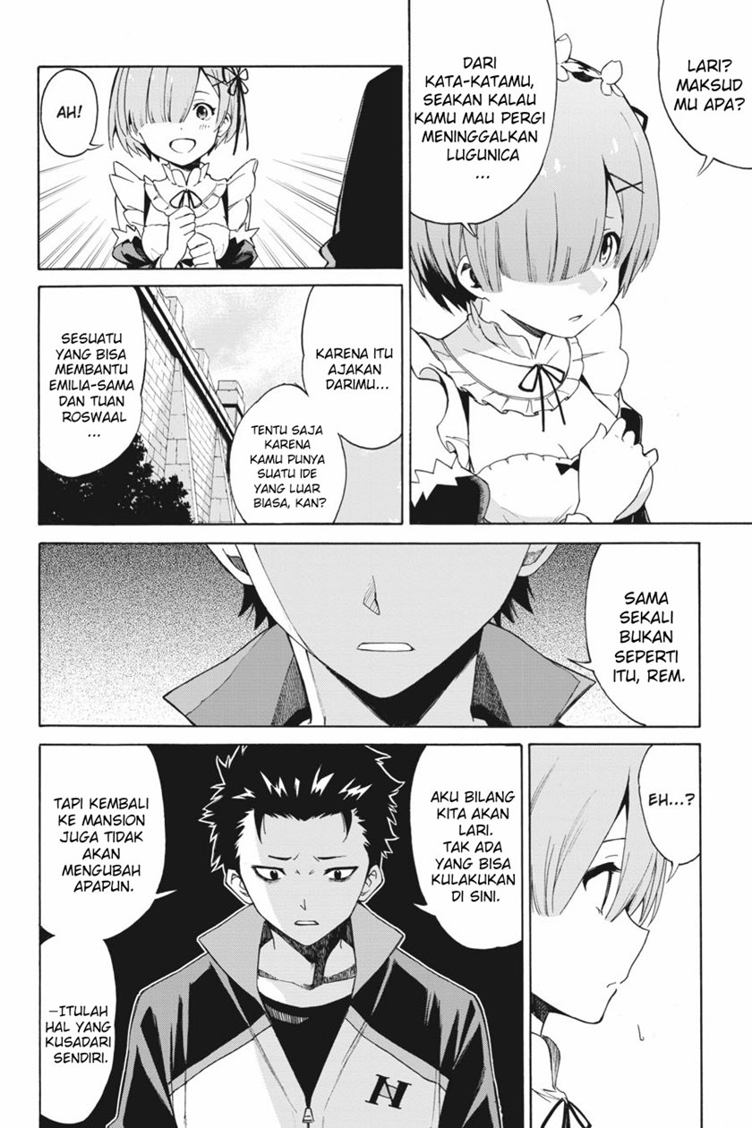 Baca Manga Re:Zero Kara Hajimeru Isekai Seikatsu – Daisanshou – Truth of Zero Chapter 22 Gambar 2