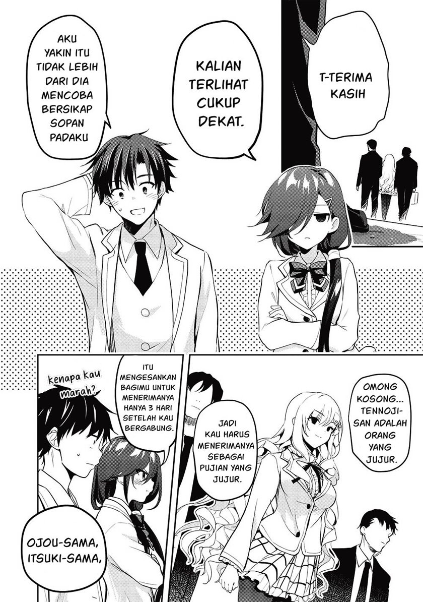 Saijo no Osewa ~Takane no Hana Darakena Meimon Kou de, Gakuin Ichi no Ojou-sama (Seikatsu Noryoku Kaimu) o Kagenagara Osewa suru Koto ni Narimashita~ Chapter 11 Gambar 11