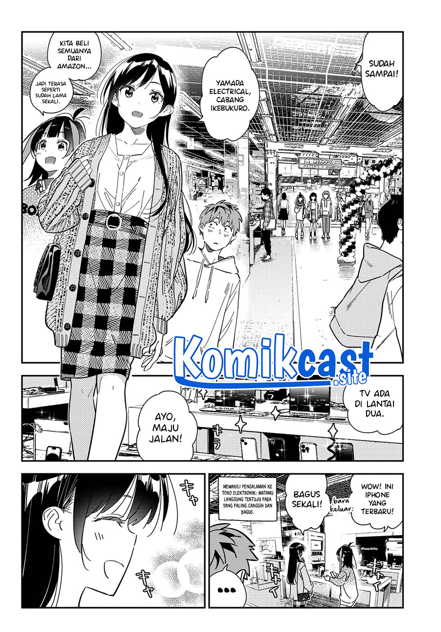 Kanojo Okarishimasu Chapter 277 Gambar 17