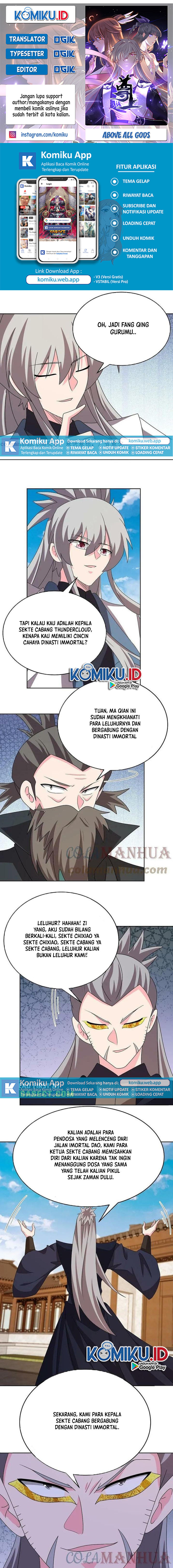 Baca Komik Above All Gods Chapter 455 Gambar 1